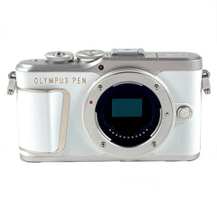 オリンパス OLYMPUS E-PL10 ボディ ホワイト デジタル ミラーレス 一眼カメラ 【中古】