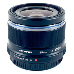 オリンパス OLYMPUS M.ZUIKO DIGITAL 25mm F1.8 ブラック 一眼カメラ用レンズ（オートフォーカス） 【中古】