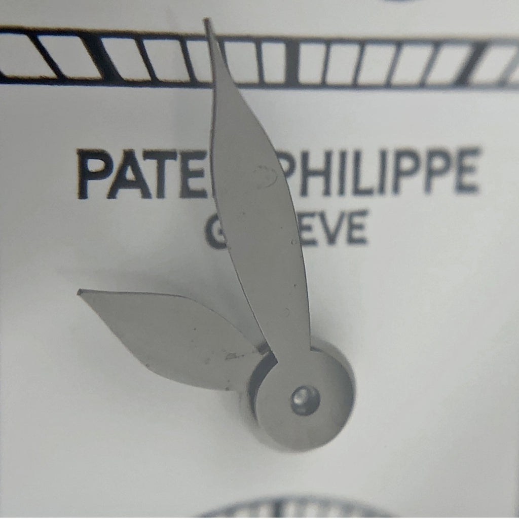 パテックフィリップ ゴンドーロ 5014G 腕時計 WG レザー 手巻き ホワイト レディース 【中古】 
 ラッピング可