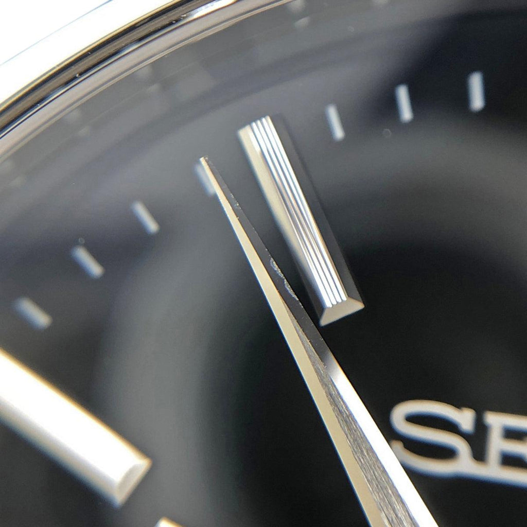 セイコー グランドセイコー メカニカル デイト SBGR053 9S65-00B0 腕時計 SS 自動巻き ブラック メンズ 【中古】 
 ラッピング可 - バイセルブランシェ