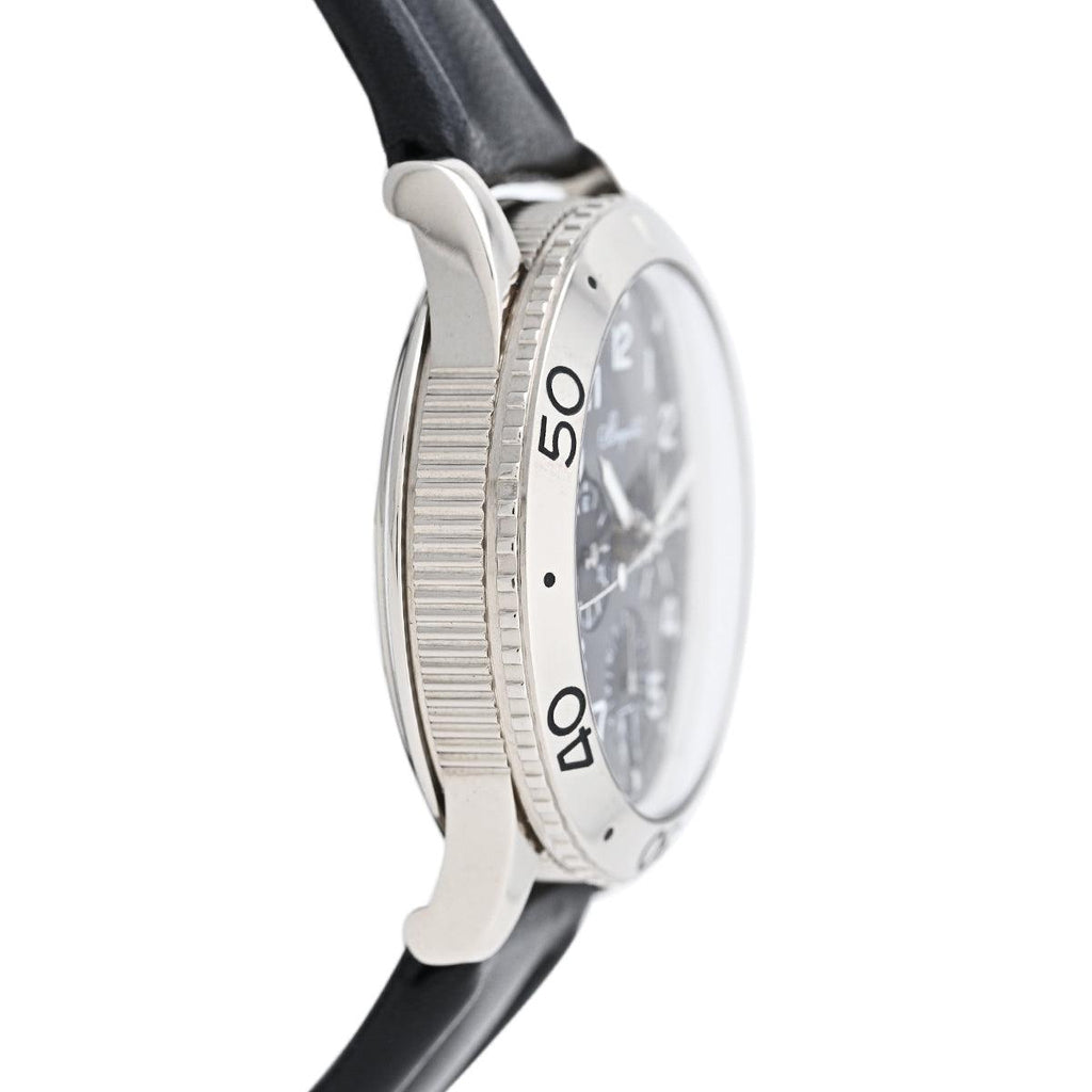 ブレゲ トランス アトランティック 3820 腕時計 WG レザー 自動巻き ブラック メンズ 【中古】 
 ラッピング可 - バイセルブランシェ
