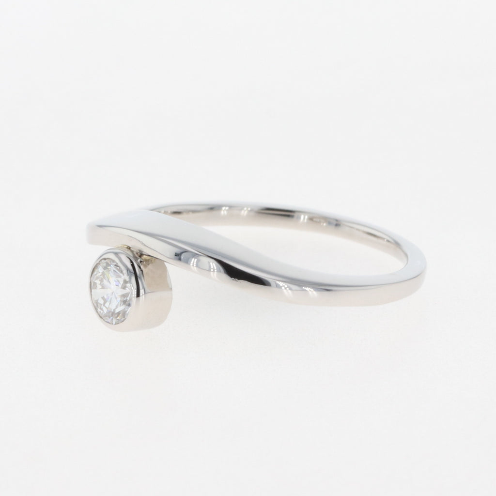 ダイヤモンド デザインリング プラチナ 指輪 リング 14号 Pt900 ダイヤモンド レディース 【中古】 , ラッピング可