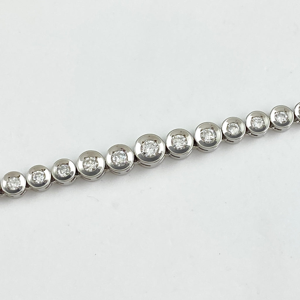 メレダイヤ デザインネックレス プラチナ ネックレス Pt850 ダイヤモンド メンズ 【中古】 
 ラッピング可