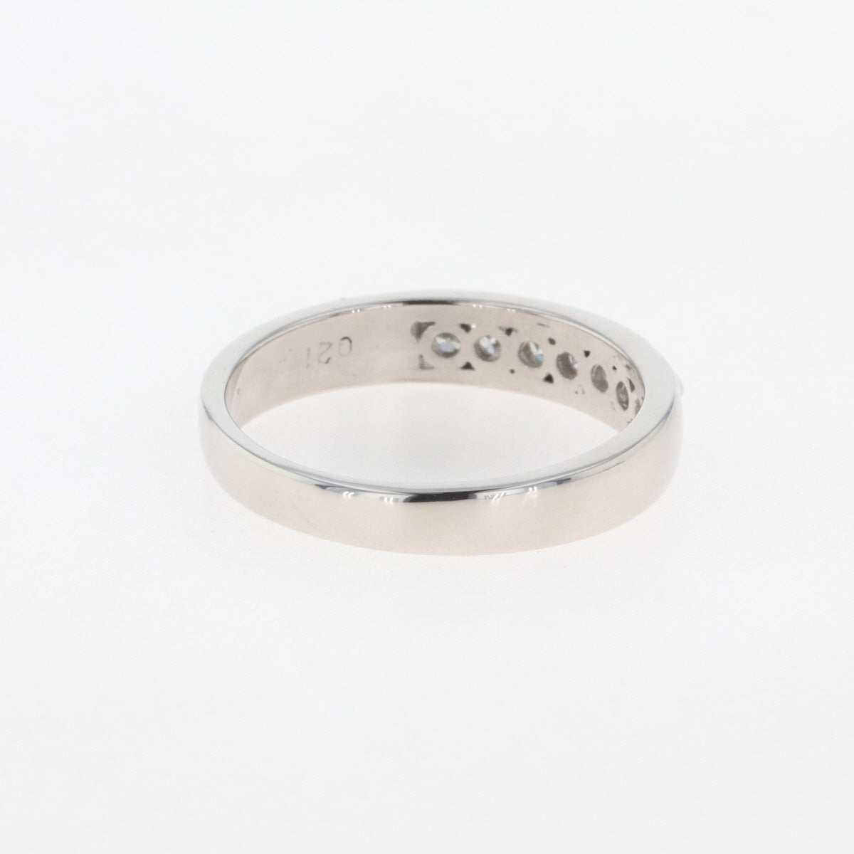 バイセル公式】メレダイヤ デザインリング プラチナ 指輪 リング 11.5 