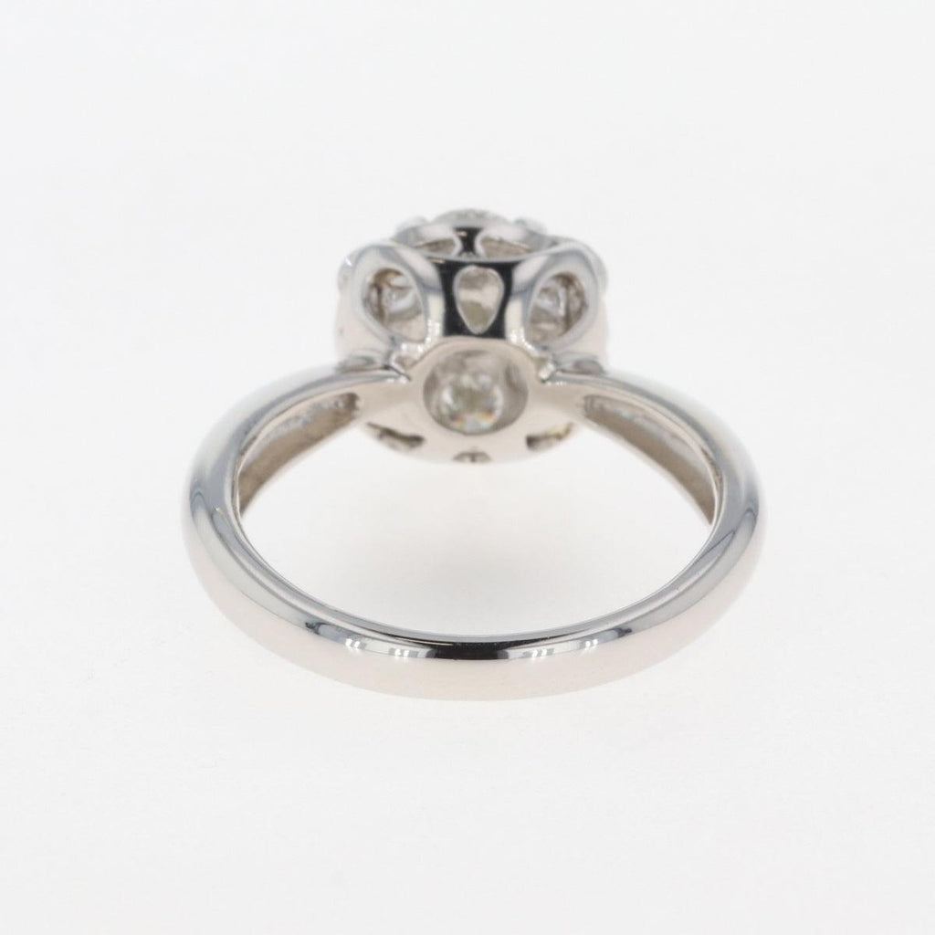 メレダイヤ デザインリング プラチナ 指輪 リング 11号 Pt900 ダイヤモンド レディース 【中古】 
 ラッピング可 - バイセルブランシェ