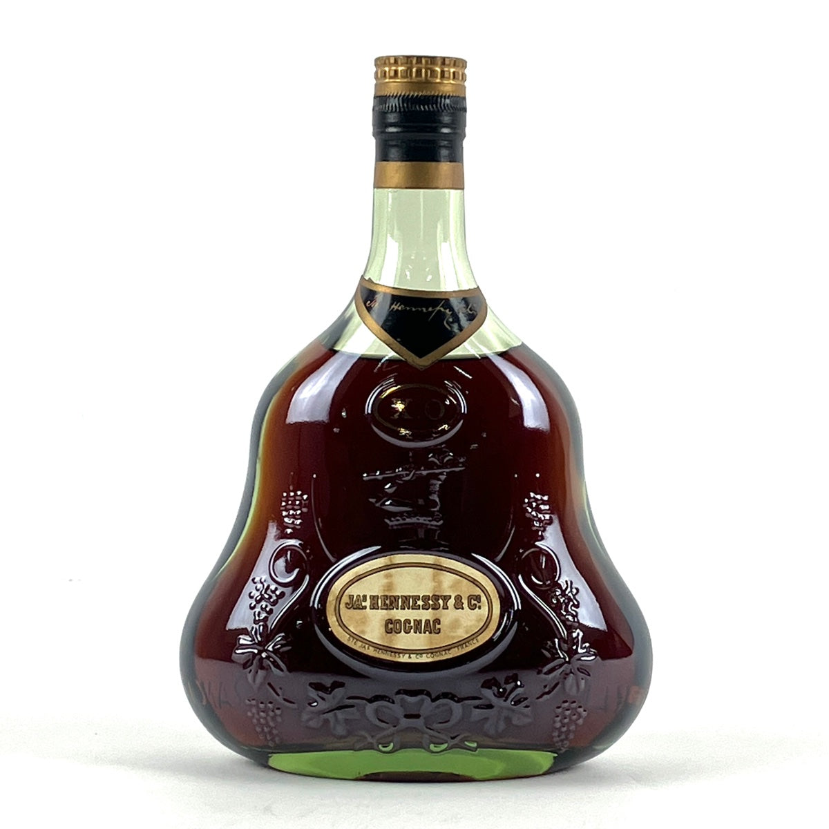 未開封、希少】金キャップ JAS HENNESSY X.O コニャック食品/飲料/酒