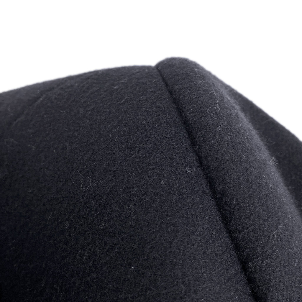 グッチ ウェブ ストライプ ラベル ウールカシミア コート ベルト付き アウター ウール カシミヤ ネイビー メンズ 【中古】