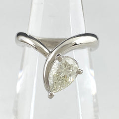 ダイヤモンド デザインリング プラチナ 指輪 リング 7.5 Pt900 ダイヤモンド レディース 【中古】 
 ラッピング可