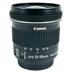 キヤノン Canon EF-S 10-18mm F4.5-5.6 IS STM 一眼カメラ用（オートフォーカス） 【中古】