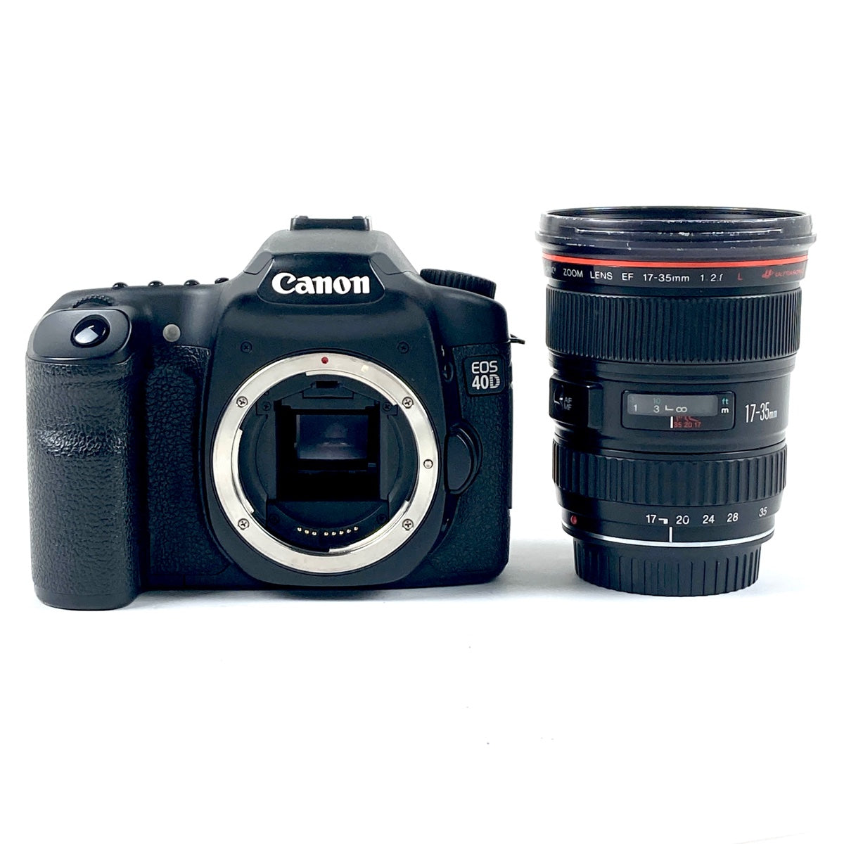 キヤノン Canon EOS 40D + EF 17-35mm F2.8L USM［ジャンク品］ デジタル 一眼レフカメラ 【中古】