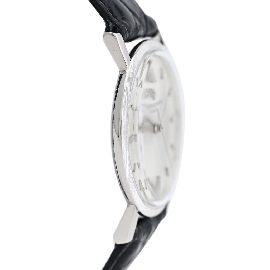 ヴァシュロン・コンスタンタン 6406 腕時計 WG レザー 手巻き シルバー メンズ 【中古】 
 ラッピング可