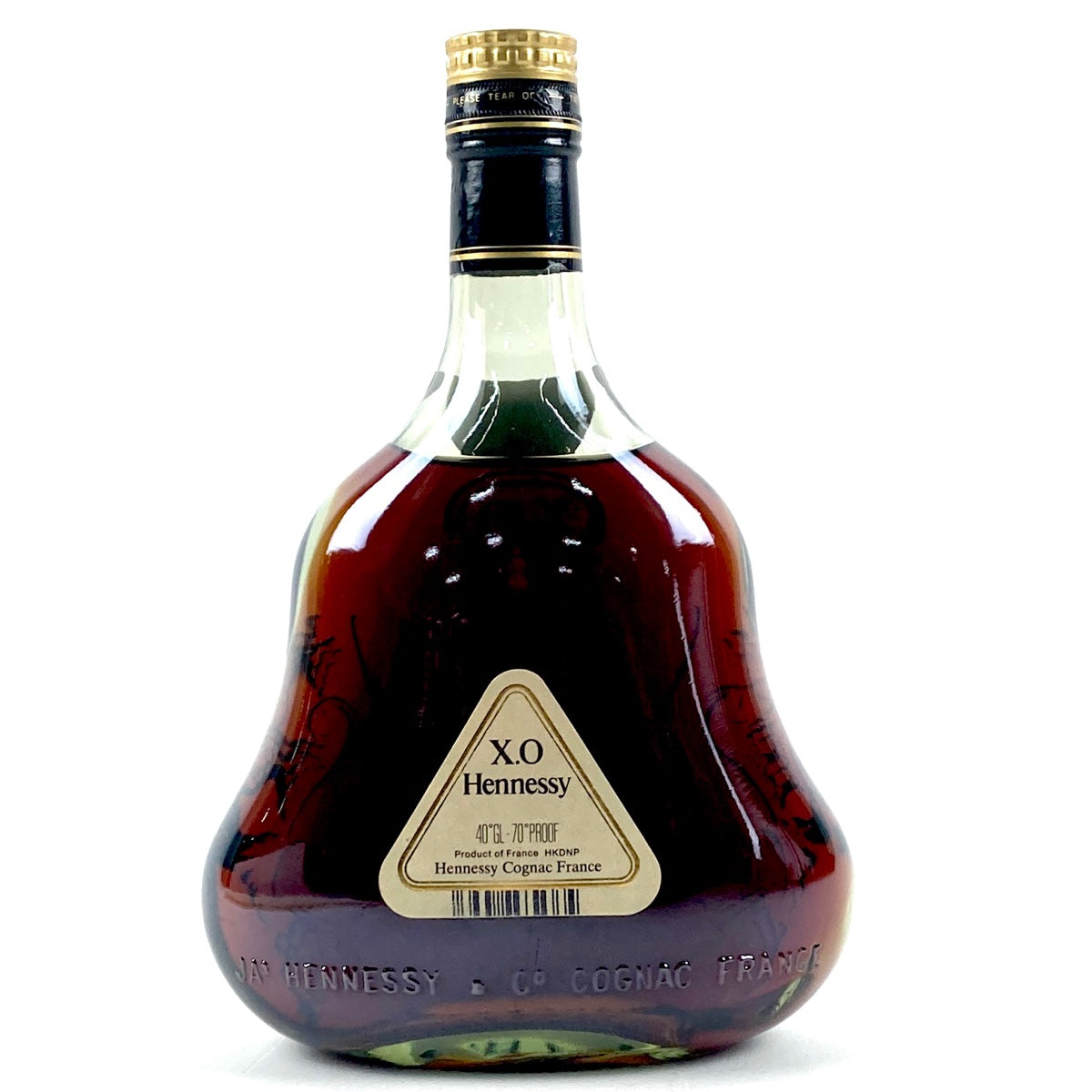 バイセル公式】ヘネシー Hennessy XO 金キャップ グリーンボトル 700ml