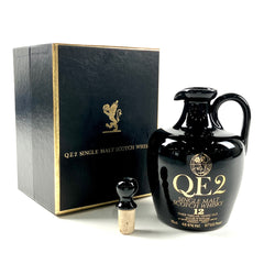 クイーンエリザベス2世 QE2 12年 黒陶器 750ml スコッチウイスキー シングルモルト 【古酒】