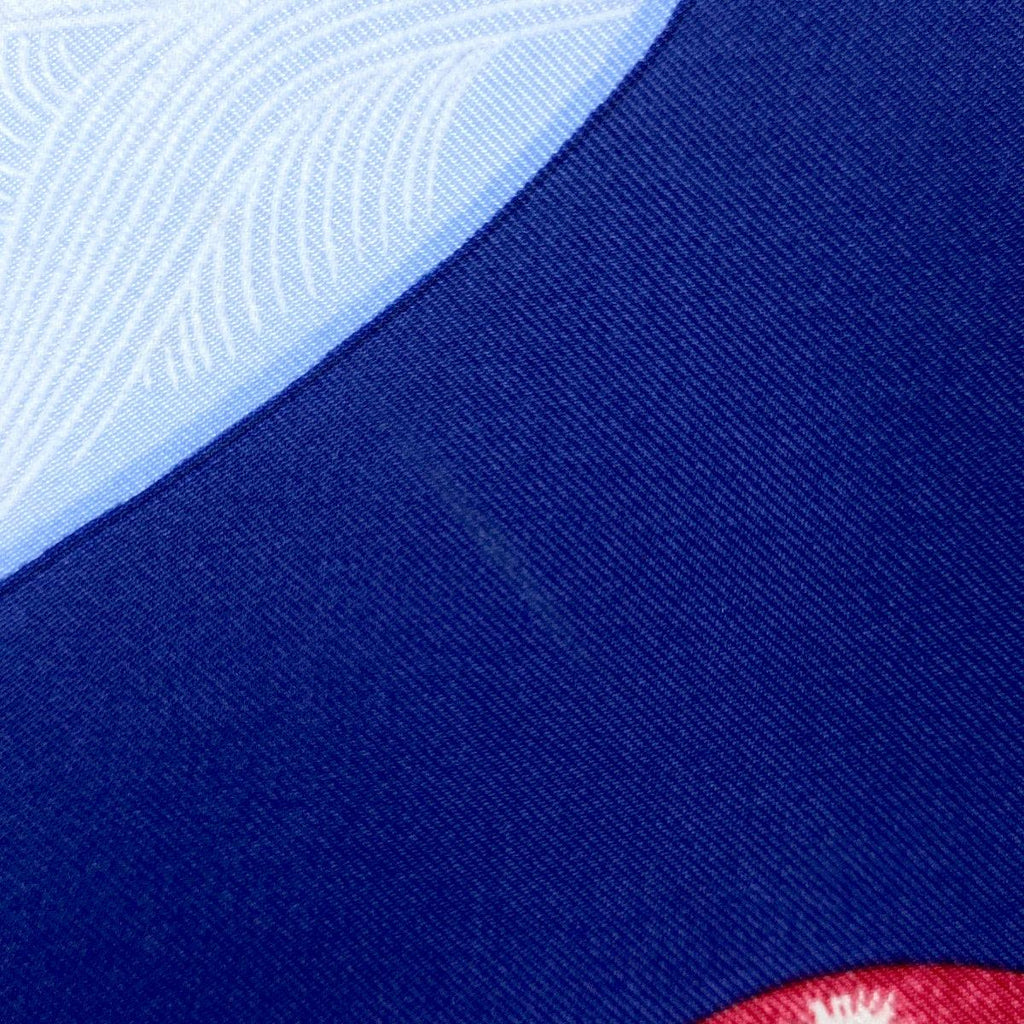 エルメス カレ 90 Sulfures 硫化物 スカーフ シルク ブルー マルチカラー レディース 【中古】 
 ラッピング可 - バイセルブランシェ