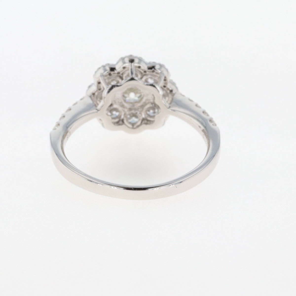 バイセル公式】ダイヤモンド デザインリング プラチナ 指輪 メレダイヤ