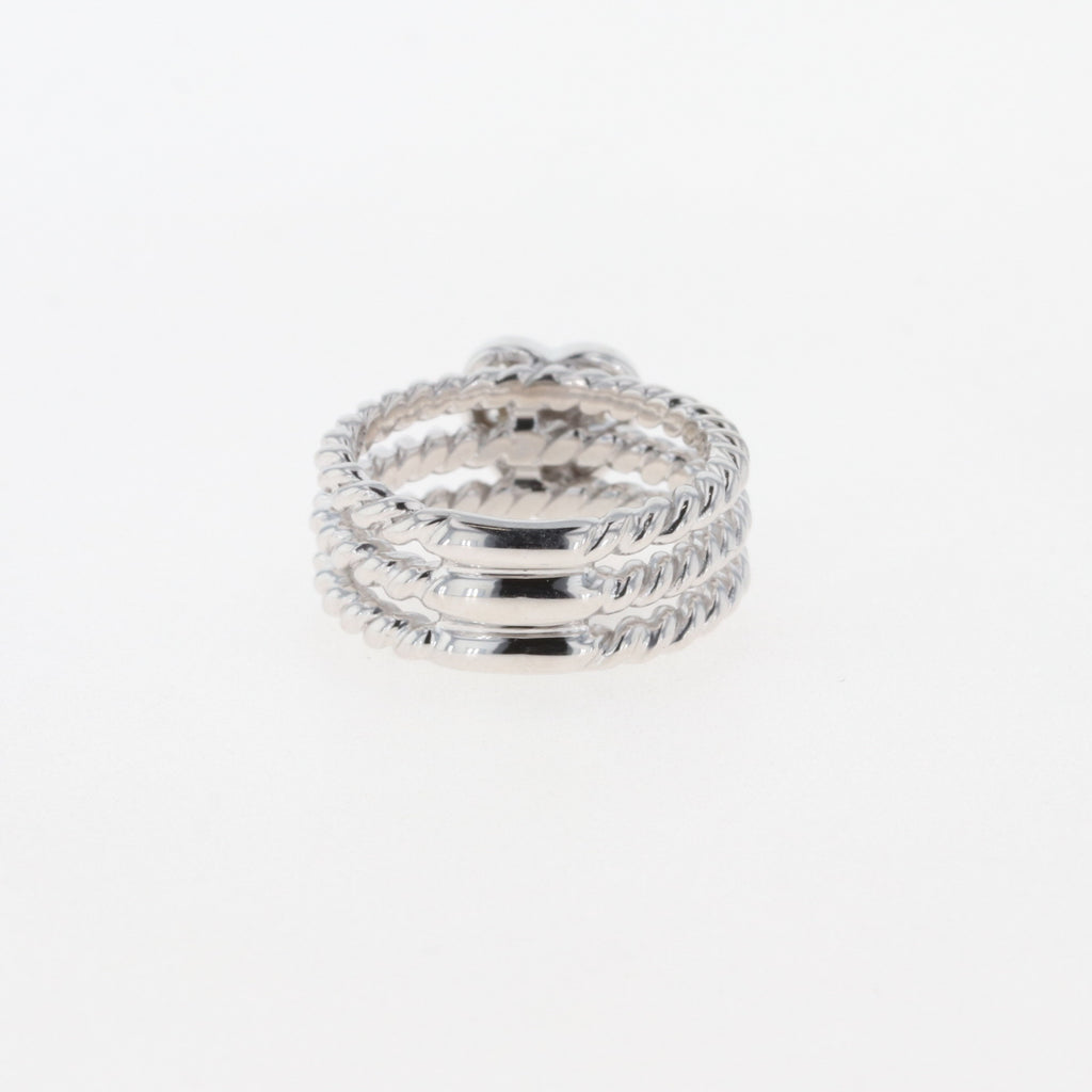 メレダイヤ デザインリング 指輪 リング 2号 K14 ダイヤモンド レディース 【中古】 
 ラッピング可