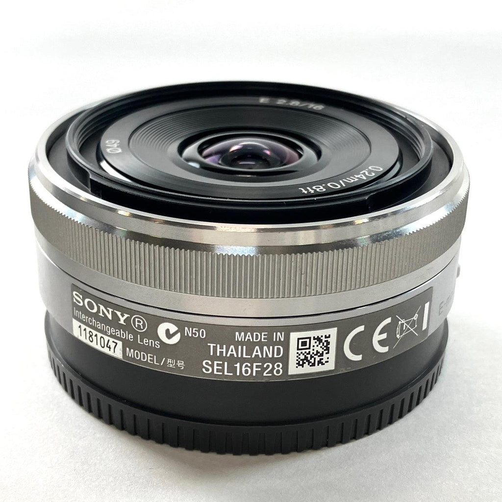 ソニー SONY E 16mm F2.8 SEL16F28 一眼カメラ用レンズ（オートフォーカス） 【中古】