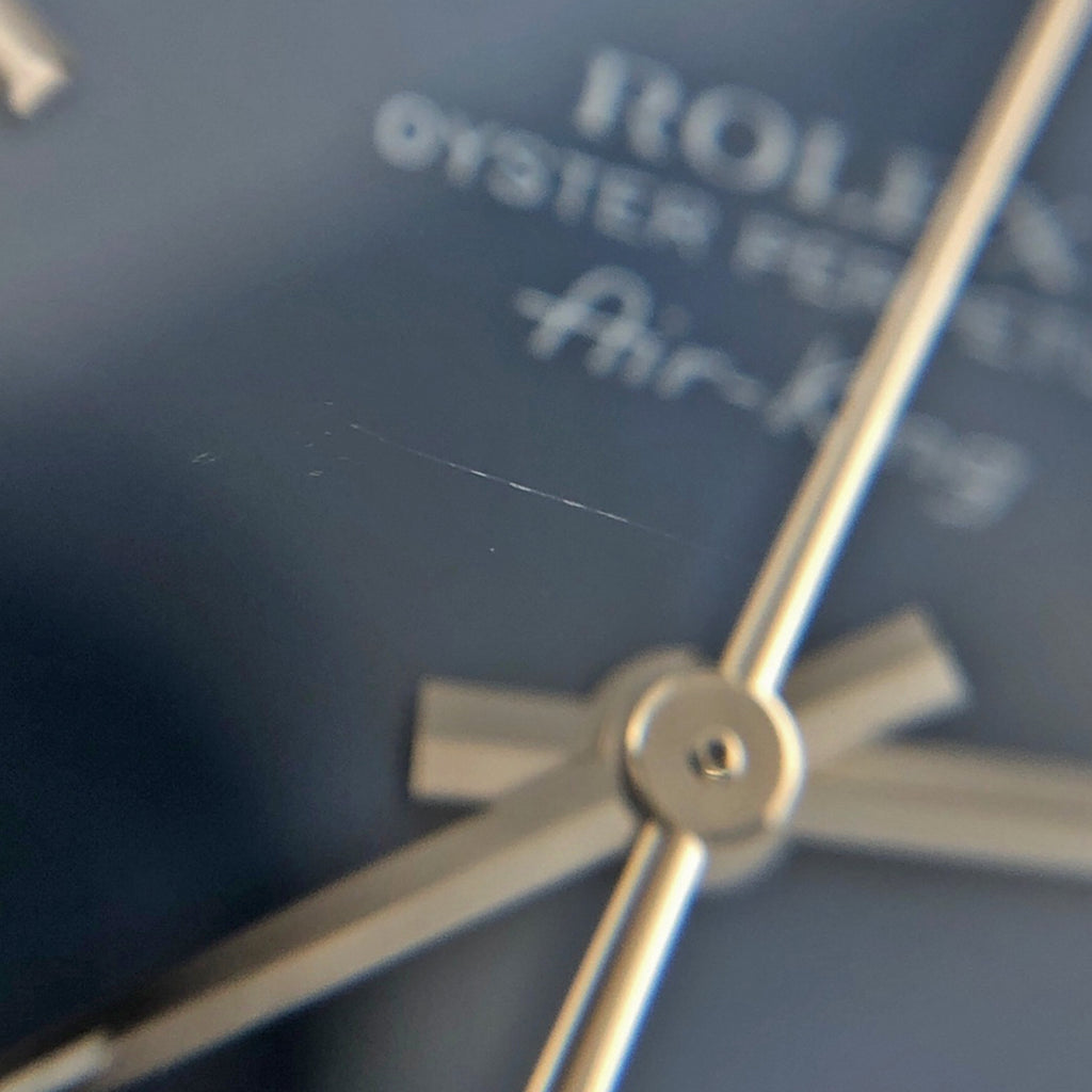 ロレックス エアキング 14010 腕時計 SS 自動巻き ブルー ボーイズ 【中古】 
 ラッピング可