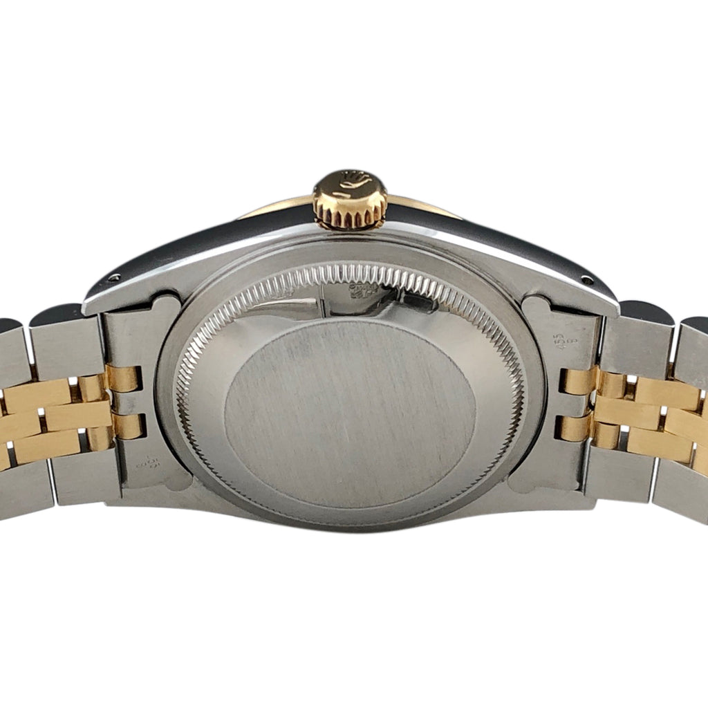 ロレックス デイトジャスト 10Pダイヤ 16233G 腕時計 SS YG ダイヤモンド 自動巻き シャンパンゴールド メンズ 【中古】 
 ラッピング可