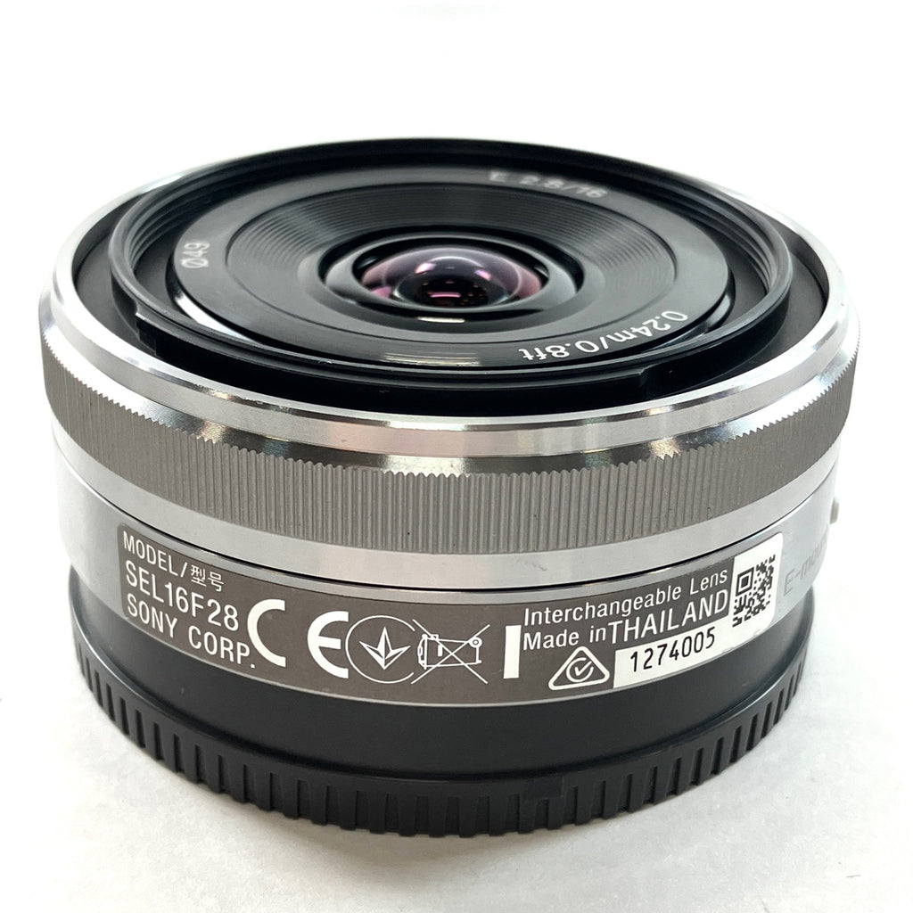 バイセル公式】ソニー SONY E 16mm F2.8 SEL16F28 一眼カメラ用レンズ