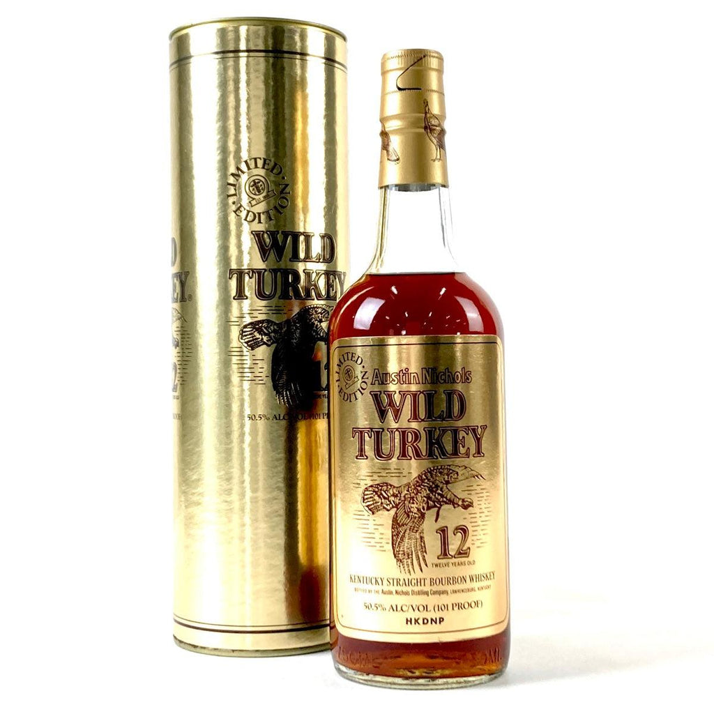 ワイルドターキー WILD TURKEY 12年 ゴールドラベル 750ml アメリカンウイスキー 【古酒】 - バイセルブランシェ