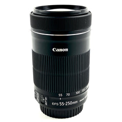 キヤノン Canon EF-S 55-250mm F4-5.6 IS STM 一眼カメラ用レンズ（オートフォーカス） 【中古】