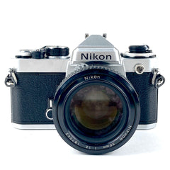 ニコン Nikon FE + Ai NIKKOR 50mm F1.2 フィルム マニュアルフォーカス 一眼レフカメラ 【中古】