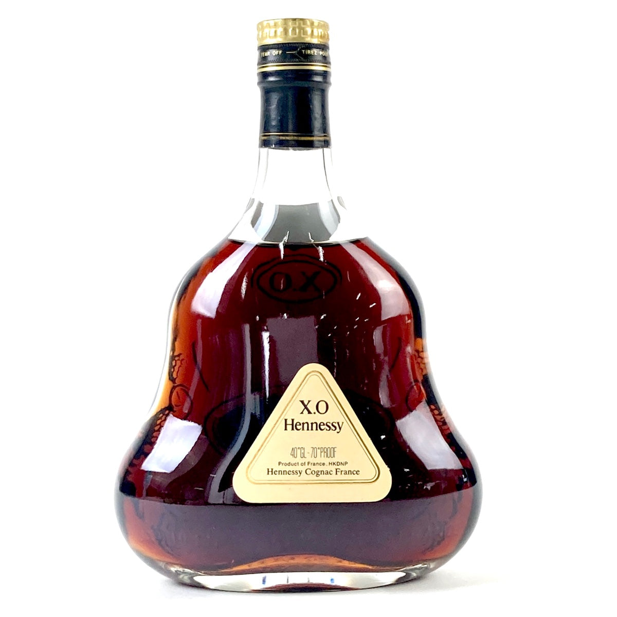 バイセル公式】ヘネシー Hennessy XO 金キャップ クリアボトル 700ml