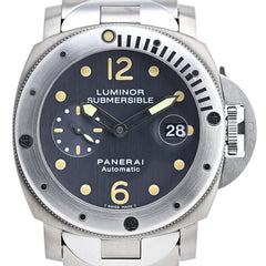 オフィチーネパネライ ルミノール サブマーシブル PAM00106 腕時計 SS チタン 自動巻き グレー メンズ 【中古】 
 ラッピング可