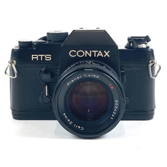 コンタックス CONTAX RTS + Planar T* 50mm F1.4 AEJ プラナー フィルム マニュアルフォーカス 一眼レフカメラ 【中古】