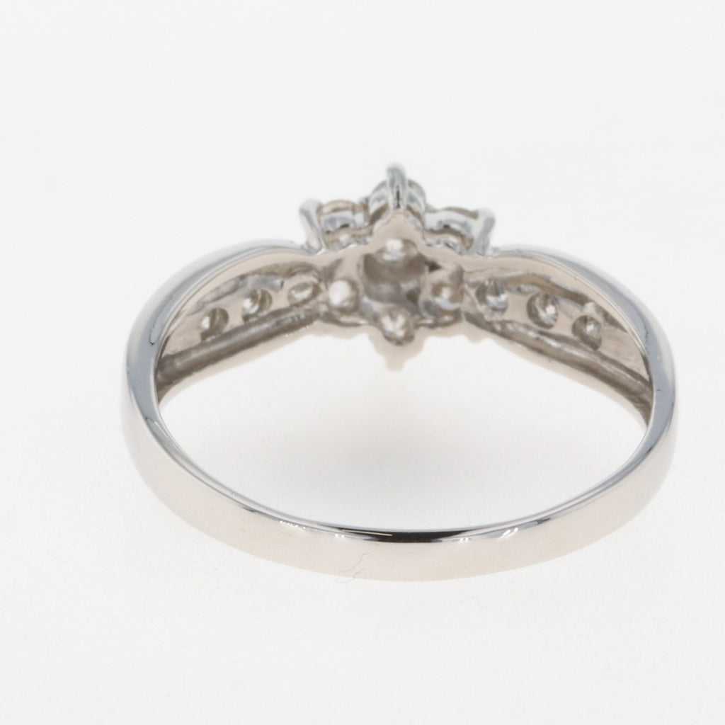 メレダイヤ デザインリング プラチナ 指輪 リング 16.5号 Pt900 ダイヤモンド レディース 【中古】 
 ラッピング可