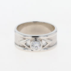 ダイヤモンド デザインリング プラチナ 指輪 リング 17.5号 Pt900 ダイヤモンド レディース 【中古】 
 ラッピング可