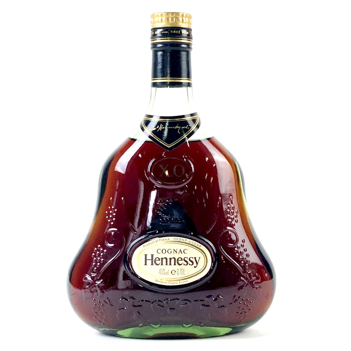 バイセル公式】ヘネシー Hennessy XO 金キャップ グリーンボトル 700ml