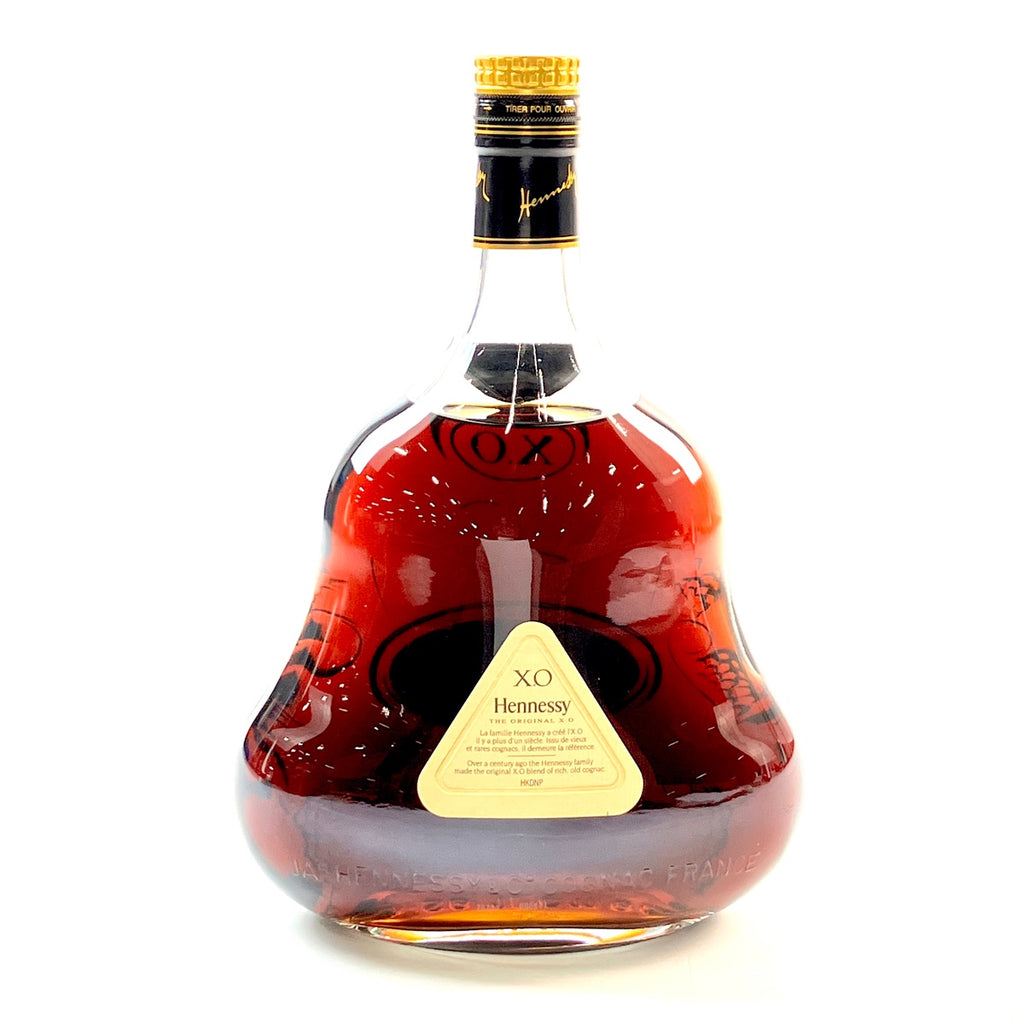 ヘネシー Hennessy XO 金キャップ クリアボトル 1000ml ブランデー コニャック 【古酒】