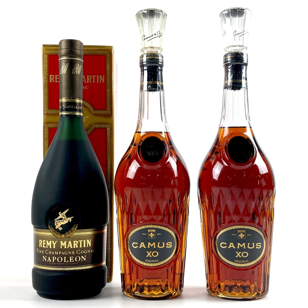 バイセルブランデーセット3本 REMY MARTIN CAMUS Otard コニャック - ブランデー